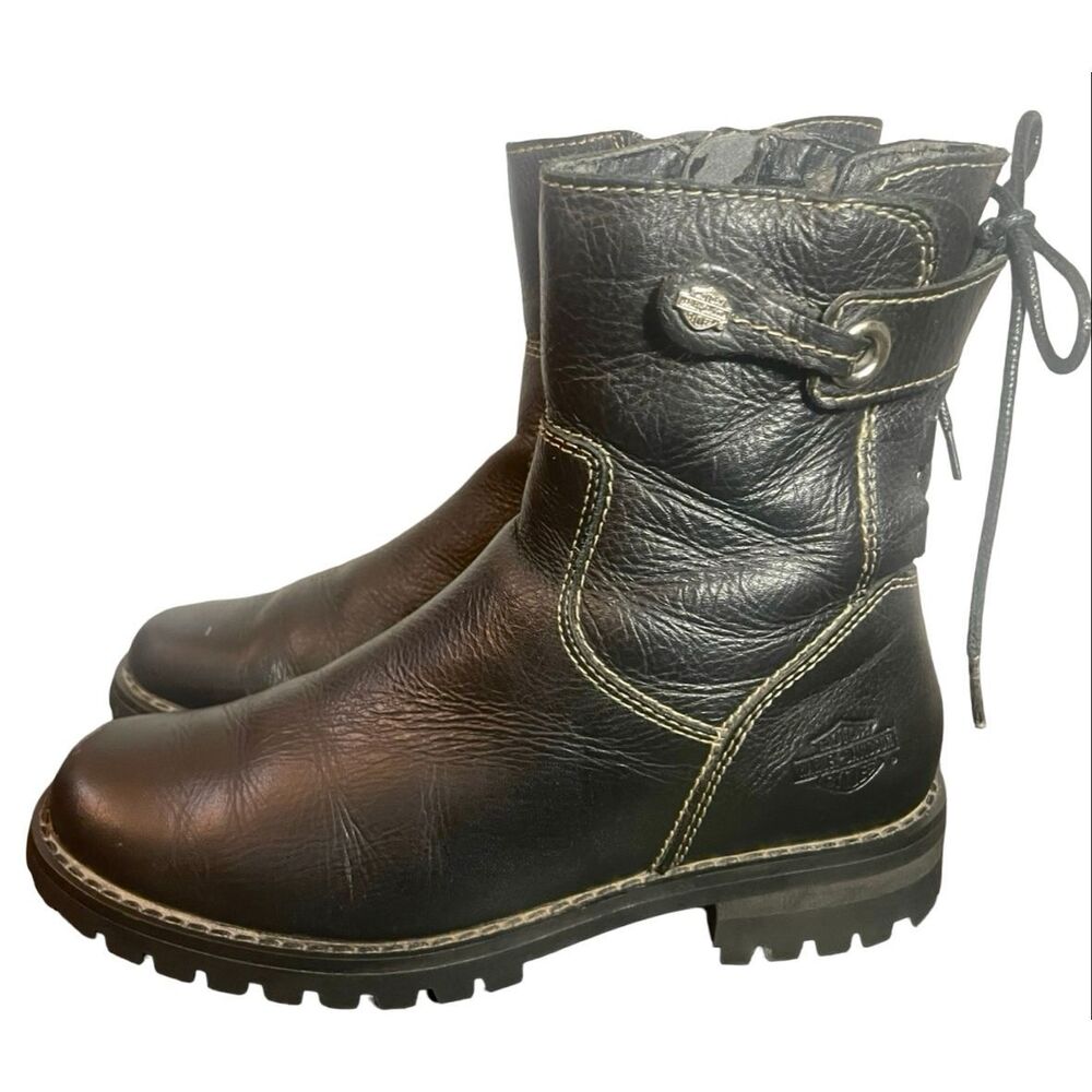 Harley-Davidson Leather Riding Boots
